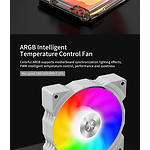 Фото Cooler CPU GAMEMAX Gamma 90 Digital WH, LGA1700/1366/1200/115X/AM5/AM4, TDP 150W #9