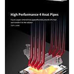 Фото Cooler CPU GAMEMAX Gamma 90 Digital WH, LGA1700/1366/1200/115X/AM5/AM4, TDP 150W #14