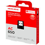 Изображение Адаптер сетевой Mercusys MA20N, USB Dual Band WiFi AC650 #1 Фото Адаптер сетевой Mercusys MA20N, USB Dual Band WiFi AC650 #1