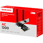 Изображение Сетевая карта Mercusys MA30E, WiFi + Bluetooth 5.0, PCI-E, AC1200 #1 Фото Сетевая карта Mercusys MA30E, WiFi + Bluetooth 5.0, PCI-E, AC1200 #1