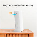 Фото Модем/Маршрутизатор Mercusys MB130-4G, WiFi-4G LTE, AC1200 802.11b/g/n/ac, LAN/WAN, 1 nano-SIM #4