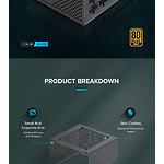 Изображение Блок питания GAMEMAX GS-850G Black, SFX 850W, 120мм. вент, 80+Gold, fully modular #13 Фото Блок питания GAMEMAX GS-850G Black, SFX 850W, 120мм. вент, 80+Gold, fully modular #13