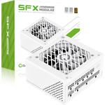 Изображение Блок питания GAMEMAX GS-650G White, SFX 650W, 120мм. вент, 80+Gold, fully modular Фото Блок питания GAMEMAX GS-650G White, SFX 650W, 120мм. вент, 80+Gold, fully modular