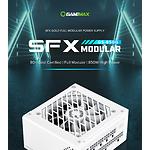 Изображение Блок питания GAMEMAX GS-850G White, SFX 850W, 120мм. вент, 80+Gold, fully modular #13 Фото Блок питания GAMEMAX GS-850G White, SFX 850W, 120мм. вент, 80+Gold, fully modular #13