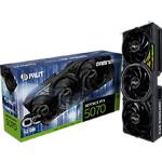 Видеокарта Palit GeForce RTX 5070 12GB GamingPro OC GDDR7 (NE75070T19K9-GB2050A) - фото