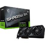 Изображение Видеокарта MSI GeForce RTX5080 16GB (RTX 5080 16G SHADOW 3X OC) Фото Видеокарта MSI GeForce RTX5080 16GB (RTX 5080 16G SHADOW 3X OC)