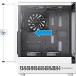 Изображение Корпус GAMEMAX Vista COC AW, Midi ATX, Tempered Glass, Mesh, без БП #8 Фото Корпус GAMEMAX Vista COC AW, Midi ATX, Tempered Glass, Mesh, без БП #8