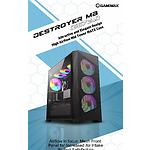 Изображение Корпус GAMEMAX Destroyer MB, Tempered Glass, без БП, Micro-ATX #12 Фото Корпус GAMEMAX Destroyer MB, Tempered Glass, без БП, Micro-ATX #12