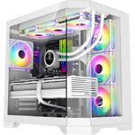 Изображение Корпус GAMEMAX HYPE-A White, без БП, Tempered Glass #1 Фото Корпус GAMEMAX HYPE-A White, без БП, Tempered Glass #1