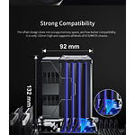 Фото Cooler CPU GAMEMAX Gamma 90 Digital BK, LGA1700/1366/1200/115X/AM5/AM4, TDP 150W #7