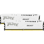 Фото DDR-5 2шт x 16GB 6000МГц Kingston FURY Beast White (KF560C36BWE2K2-32) AMD EXPO