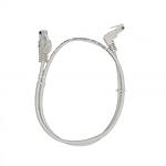 Изображение Кабель patch cord 0.7м UTP Grey Cablexpert PP12L-0.7M, CAT 5e, с фиксатором, угловой #1 Фото Кабель patch cord 0.7м UTP Grey Cablexpert PP12L-0.7M, CAT 5e, с фиксатором, угловой #1