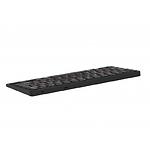Фото Клавиатура Maxxter KBW-C01B-UA беспроводная, аккумулятор, тихая, Wireless, black #2