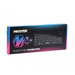 Фото Клавиатура Maxxter KBW-C01B-UA беспроводная, аккумулятор, тихая, Wireless, black #4