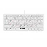 Изображение Клавиатура Maxxter KBM-C01W-UA проводная, USB, влагозащита, white Фото Клавиатура Maxxter KBM-C01W-UA проводная, USB, влагозащита, white