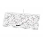 Изображение Клавиатура Maxxter KBM-C01W-UA проводная, USB, влагозащита, white #1 Фото Клавиатура Maxxter KBM-C01W-UA проводная, USB, влагозащита, white #1