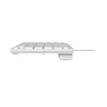 Изображение Клавиатура Maxxter KBM-C01W-UA проводная, USB, влагозащита, white #2 Фото Клавиатура Maxxter KBM-C01W-UA проводная, USB, влагозащита, white #2
