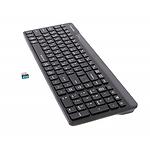 Изображение Клавиатура A4Tech FBK23 AS Black беспроводная, тихая, Bluetooth + Wireless #4 Фото Клавиатура A4Tech FBK23 AS Black беспроводная, тихая, Bluetooth + Wireless #4