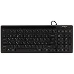Изображение Клавиатура A4Tech FX70 Black проводная, USB, тихая, ножничные переключатели Fstyler Фото Клавиатура A4Tech FX70 Black проводная, USB, тихая, ножничные переключатели Fstyler