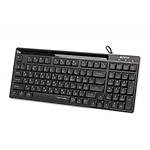 Изображение Клавиатура A4Tech FX70 Black проводная, USB, тихая, ножничные переключатели Fstyler #1 Фото Клавиатура A4Tech FX70 Black проводная, USB, тихая, ножничные переключатели Fstyler #1