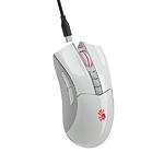 Изображение Мышка A4tech Bloody R90 Plus Greyish White игровая беспроводная, аккумулятор #2 Фото Мышка A4tech Bloody R90 Plus Greyish White игровая беспроводная, аккумулятор #2