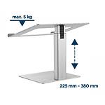 Изображение Подставка под ноутбук Gembird NBS-D1-02 до 15.6", регулируемая, алюминий #6 Фото Подставка под ноутбук Gembird NBS-D1-02 до 15.6", регулируемая, алюминий #6