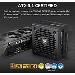 Изображение Блок питания Cougar GEX PRO 850, ATX3.0/3.1, PCIe5.1, 850W, 80+Gold #10 Фото Блок питания Cougar GEX PRO 850, ATX3.0/3.1, PCIe5.1, 850W, 80+Gold #10
