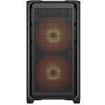 Изображение Корпус Cougar MX600 Mini RGB Black, стеклянное окно, без БП #10 Фото Корпус Cougar MX600 Mini RGB Black, стеклянное окно, без БП #10