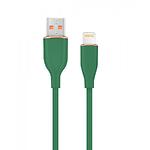 Изображение Кабель Cablexpert CC-USB2S-AM8PM-1.5M-G USB-A/Lightning, 1.5м, 2.1 А, green Фото Кабель Cablexpert CC-USB2S-AM8PM-1.5M-G USB-A/Lightning, 1.5м, 2.1 А, green