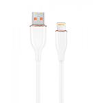 Изображение Кабель Cablexpert CC-USB2S-AM8PM-1.5M-W USB-A/Lightning, 1.5м, 2.1 А, white Фото Кабель Cablexpert CC-USB2S-AM8PM-1.5M-W USB-A/Lightning, 1.5м, 2.1 А, white