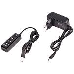 Изображение Концентратор HUB USB 2.0 Maxxter HU2A-4P-AC-03, USB-A --> 4xUSB-A 2.0 #2 Фото Концентратор HUB USB 2.0 Maxxter HU2A-4P-AC-03, USB-A --> 4xUSB-A 2.0 #2