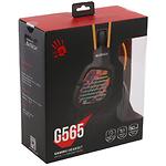 Изображение A4tech Bloody G565 Energy Black, наушники игровые с микрофоном, RGB, 7.1 виртуальный звук, USB #6 Фото A4tech Bloody G565 Energy Black, наушники игровые с микрофоном, RGB, 7.1 виртуальный звук, USB #6
