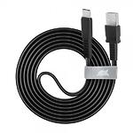 Изображение Кабель RIVACASE PS6002 BK12 USB 2.0 Type-C/USB-A 2.0, 1.2м, плоский, чёрный #2 Фото Кабель RIVACASE PS6002 BK12 USB 2.0 Type-C/USB-A 2.0, 1.2м, плоский, чёрный #2