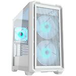 Изображение Корпус Cougar MX600 Mini RGB White, стеклянное окно, без БП Фото Корпус Cougar MX600 Mini RGB White, стеклянное окно, без БП