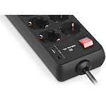 Изображение Фильтр-удлинитель сетевой REAL-EL RS-Protect 805 3m Black (EL122300043) 8 розеток #8 Фото Фильтр-удлинитель сетевой REAL-EL RS-Protect 805 3m Black (EL122300043) 8 розеток #8