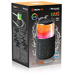 Изображение REAL-EL X-705 Black (EL121600024), портативная система 5 Вт, Li-Ion аккум, USB, BT, RGB, IPX3, TWS #2 Фото REAL-EL X-705 Black (EL121600024), портативная система 5 Вт, Li-Ion аккум, USB, BT, RGB, IPX3, TWS #2