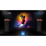 Изображение REAL-EL X-711 Black (EL121600026), портативная система 2x5 Вт, Li-Ion аккум, USB, BT, RGB, IPX3, TWS #1 Фото REAL-EL X-711 Black (EL121600026), портативная система 2x5 Вт, Li-Ion аккум, USB, BT, RGB, IPX3, TWS #1