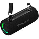 Изображение REAL-EL X-725 Black (EL121600028), портативная система 2x7.5 Вт, Li-Ion аккум, USB, BT,RGB,IPX5,TWS #5 Фото REAL-EL X-725 Black (EL121600028), портативная система 2x7.5 Вт, Li-Ion аккум, USB, BT,RGB,IPX5,TWS #5