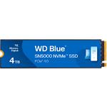 фото SSD Western Digital Blue SN5000 4TB M.2 NVMe PCIex4 Gen4 2280 (WDS400T4B0E) 5500/5000 MB/s