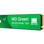 фото SSD Western Digital Green SN3000 1TB M.2 NVMe PCIex4 Gen4 2280 (WDS100T4G0E) BULK, 5000/4200 MB/s