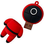 Фото USB Flash 16Gb Wibrand Squid Game Red (WI2.0/SG16R) #2