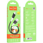 Фото Кабель HOCO X82 Black (6931474768575) USB/Type-C, 1м, 3A, silicone #3
