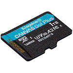 Изображение microSD XC 1TB Kingston Canvas Go! Plus U3 A2 V30 C10 (SDCG4/1TBSP) R200/W160MB/s + без адаптера #2 Фото microSD XC 1TB Kingston Canvas Go! Plus U3 A2 V30 C10 (SDCG4/1TBSP) R200/W160MB/s + без адаптера #2
