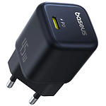 фото Мережевий зарядний пристрій Baseus P10176800123-00 Black PicoGo GaN Fast Charger, Type-C, PD 45W, QC