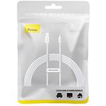 Фото Кабель Baseus P10320102214-03 Superior USB/Type-C, 100W, 2м, White #1