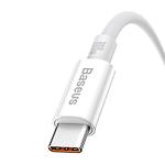 Фото Кабель Baseus P10320102214-03 Superior USB/Type-C, 100W, 2м, White #4