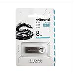 Фото USB Flash - 8GB (Wibrand Taipan Silver WI2.0/TA8U2S) #1