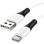 Фото Кабель HOCO X82 White (6931474768582) USB/Type-C, 1м, 3A, silicone