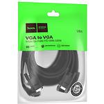 Изображение Кабель HOCO US11 Black (6942007628211) VGA male to VGA male, Full-HD, 2м #6 Фото Кабель HOCO US11 Black (6942007628211) VGA male to VGA male, Full-HD, 2м #6