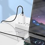 Изображение Кабель HOCO X102 Black (6942007608770) USB/Type-C, 1м, 3A, nylon/aluminum #5 Фото Кабель HOCO X102 Black (6942007608770) USB/Type-C, 1м, 3A, nylon/aluminum #5